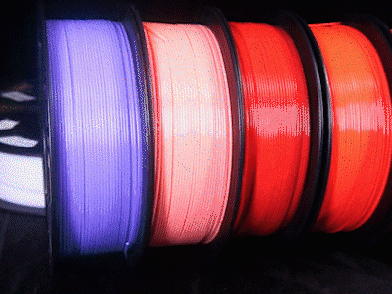 Filamento Sunlu de colores en Smartec Store Quito para impresoras 3D.