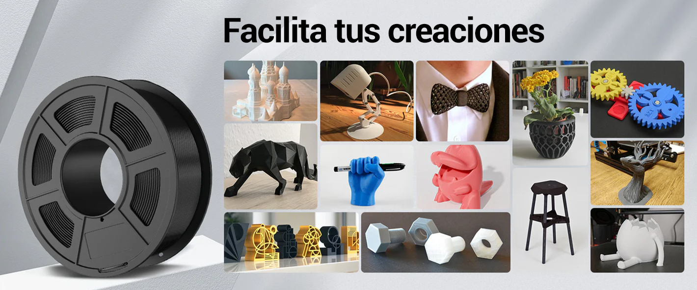 Filamento Sunlu para proyectos de impresión 3D en Smartec Store Quito.