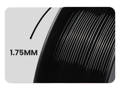 Filamento PETG Sunlu de 1.75 mm en rollo con superficie lisa y uniforme. Disponible en Smartec Store Quito Ecuador.