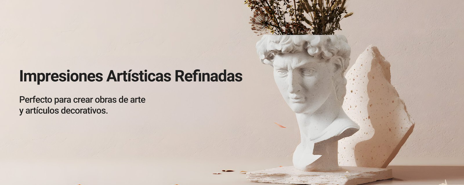 Filamento PLA Marble White Blanco Mármol Sunlu ideal para impresiones 3D artísticas y decorativas. Disponible en Smartec Store Quito Ecuador.