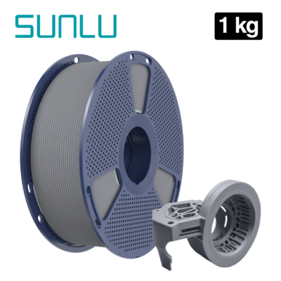 Filamento HS PETG Matte Grey Mate Gris (Alta Velocidad) Sunlu para impresión 3D en Smartec Store Quito.
