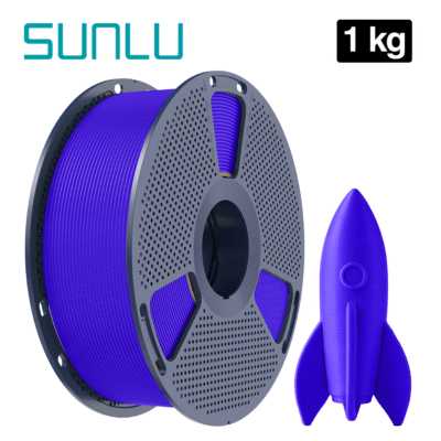 Filamento HS PLA+ Blue Azul (Alta Velocidad) Sunlu para impresión 3D en Smartec Store Quito.