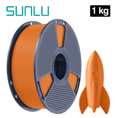 Filamento HS PLA+ Orange Naranja (Alta Velocidad) Sunlu para impresión 3D en Smartec Store Quito.