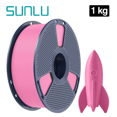 Filamento HS PLA+ Pink Rosa (Alta Velocidad) Sunlu para impresión 3D en Smartec Store Quito.