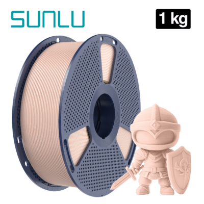 Filamento PLA+ Beige Piel Sunlu para impresión 3D en Smartec Store Quito.