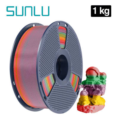 Filamento PLA Rainbow 1 Arcoíris 1 Sunlu para impresión 3D en Smartec Store Quito.
