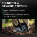 Resistencia a impactos y rayones del filamento SUNLU HS ABS