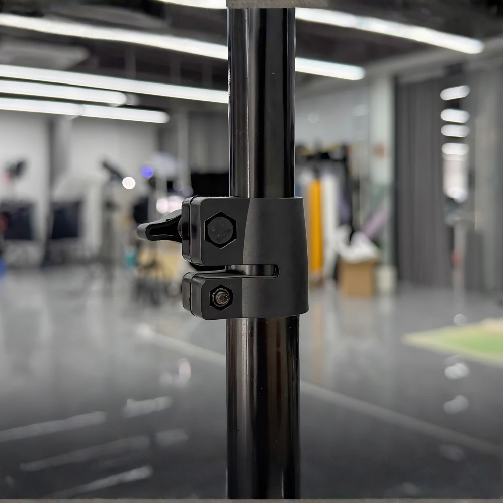 Abrazadera Negra impresa con filamento SUNLU High Speed ABS de Smartec Store para aplicaciones funcionales y piezas resistentes