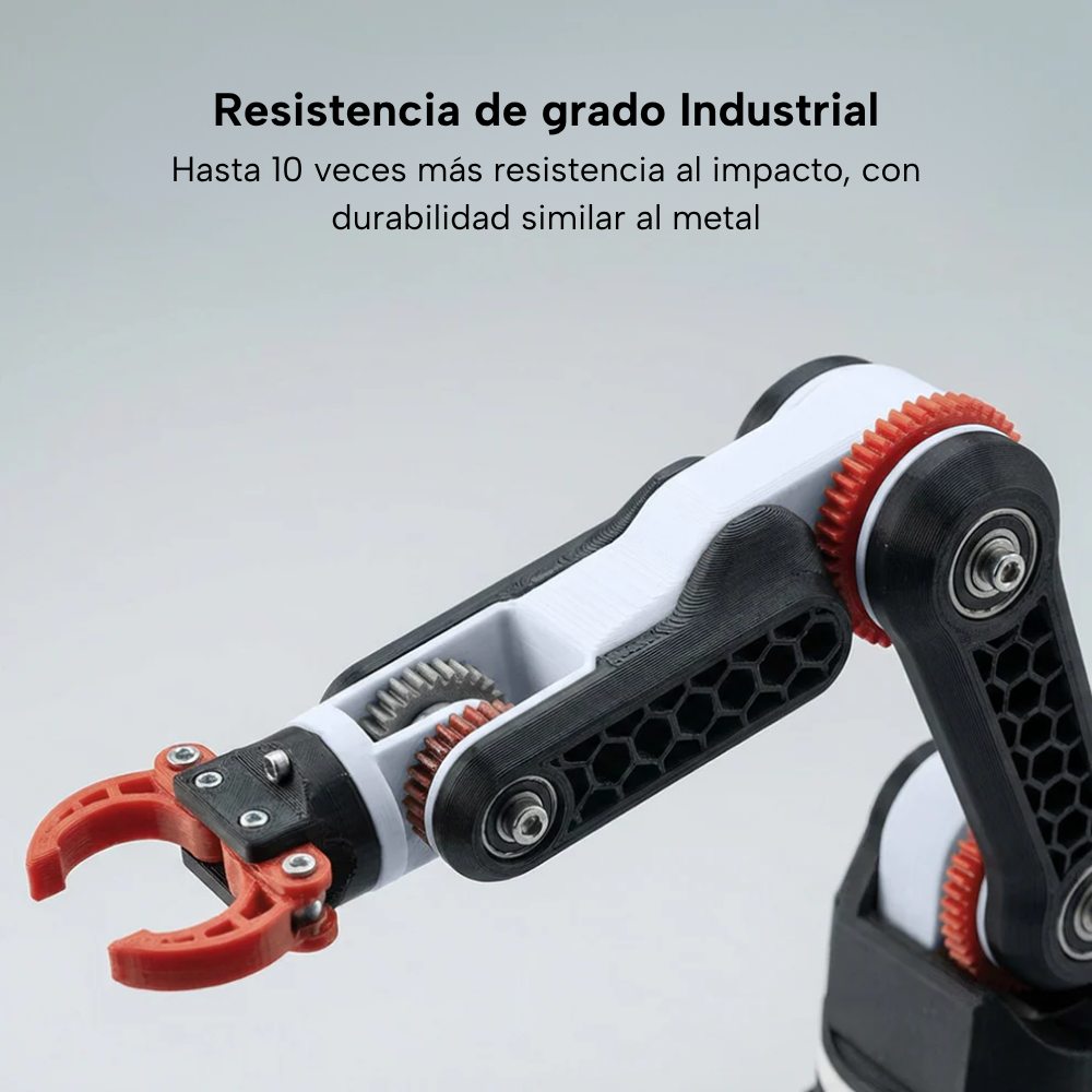 Brazo mecánico impreso con filamento SUNLU High Speed PLA+ de Smartec Store para piezas resistentes de uso técnico