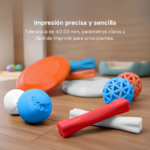 Juguetes para mascotas impresos con filamento SUNLU TPU 95A Varios Colores de Smartec Store, con impresión precisa y flexible