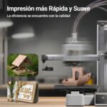 Impresora 3D usando filamento SUNLU PLA Madera de Smartec Store para una impresión rápida, suave y con acabado natural