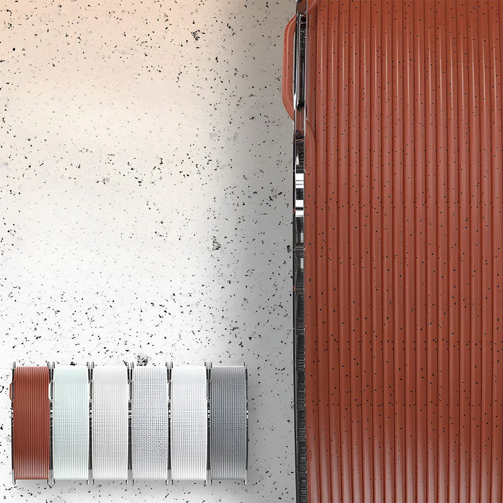Detalle de filamento SUNLU High Speed PLA Mármol de Smartec Store, mostrando textura tipo piedra con partículas Negras y acabado natural