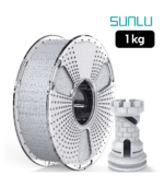 Filamento SUNLU High Speed PLA Mármol Oreo 1 kg de Smartec Store, con acabado tipo piedra natural ideal para piezas decorativas y arquitectónicas