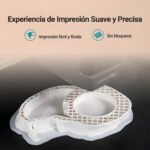 Pieza Blanca impresa con filamento SUNLU High Speed PLA Mármol de Smartec Store, con impresión suave, precisa y sin bloqueos