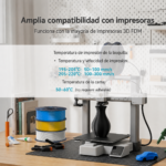 Guía de compatibilidad del filamento SUNLU PLA+ 2.0 Varios Colores de Smartec Store para impresoras 3D FDM