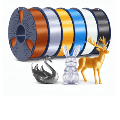Subcategoría de filamento Silk PLA+ para impresión 3D