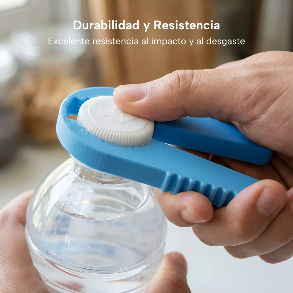 Abridor de botella impreso con SUNLU High Speed PETG Mate Azul de Smartec Store, resistente al impacto y al desgaste