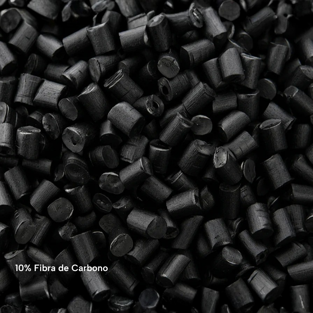 Material granulado del filamento SUNLU PETG Fibra de Carbono de Smartec Store con 10% de fibra de carbono