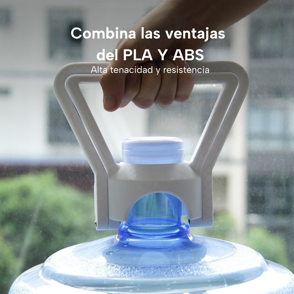 Asa Blanca impresa con filamento eSUN PETG Basic de Smartec Store, combinando facilidad de impresión y alta resistencia