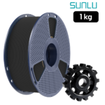 Filamento SUNLU PETG Fibra de Carbono 1 kg de Smartec Store para impresión 3D de piezas resistentes