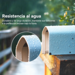 Casita exterior impresa con filamento SUNLU ASA de Smartec Store, resistente al agua para impresión 3D de larga duración