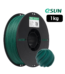 Filamento eSUN PLA Basic Verde Bosque 1 kg de Smartec Store, con pieza decorativa impresa en 3D y acabado limpio