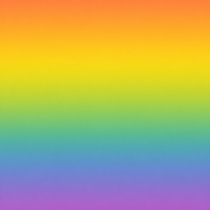 Degradado Arcoíris Multicolor inspirado en el filamento SUNLU PLA Rainbow de Smartec Store para impresión 3D creativa