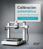 Impresora Bambu Lab A1 lista para imprimir después de su calibración automática